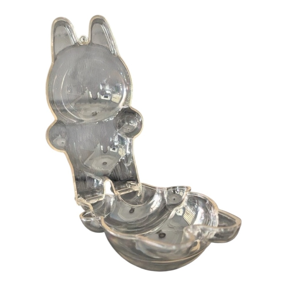 CLEAR Labubu Keychain Case - Picture 5 of 6
